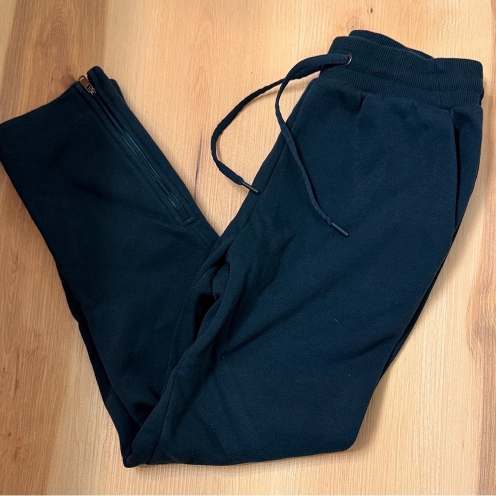 Athleta Cozy Karma High Rise Zip Ankle Pant - Color Cypress - Picture 3 of 5